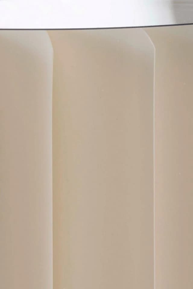 Beistelltisch DREL Creme Glas Faltbar - Bild 4