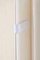 Beistelltisch DREL Creme Glas Faltbar Bild 5