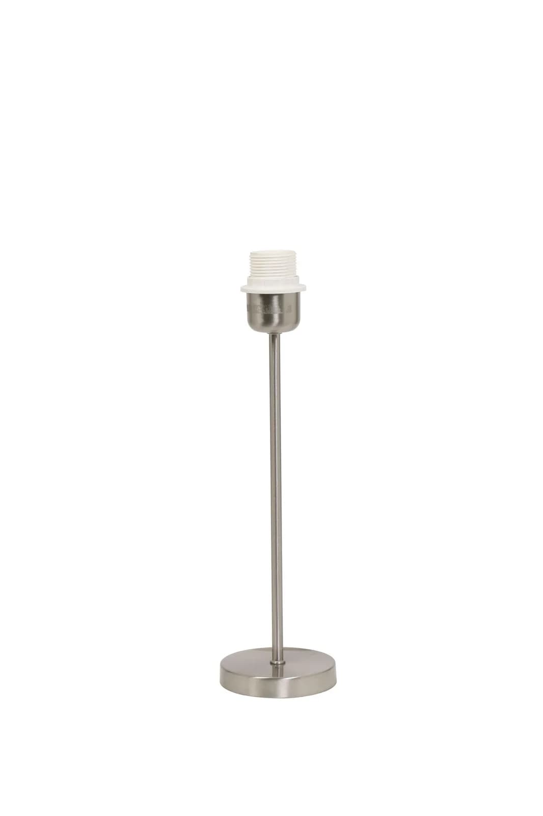 Lampenfuß HOUSTON Metall Satiniertes Nickel