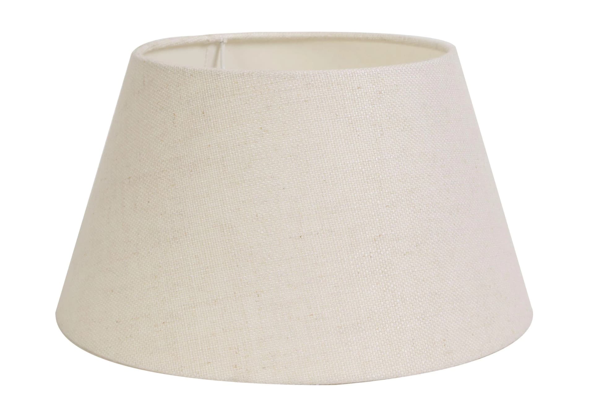 Light & Living Lampenschirm LIVIGNO Weiß Textil