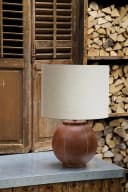 Light & Living Lampenschirm LIVIGNO 40 cm Cremeweiß Stoff Bild 3