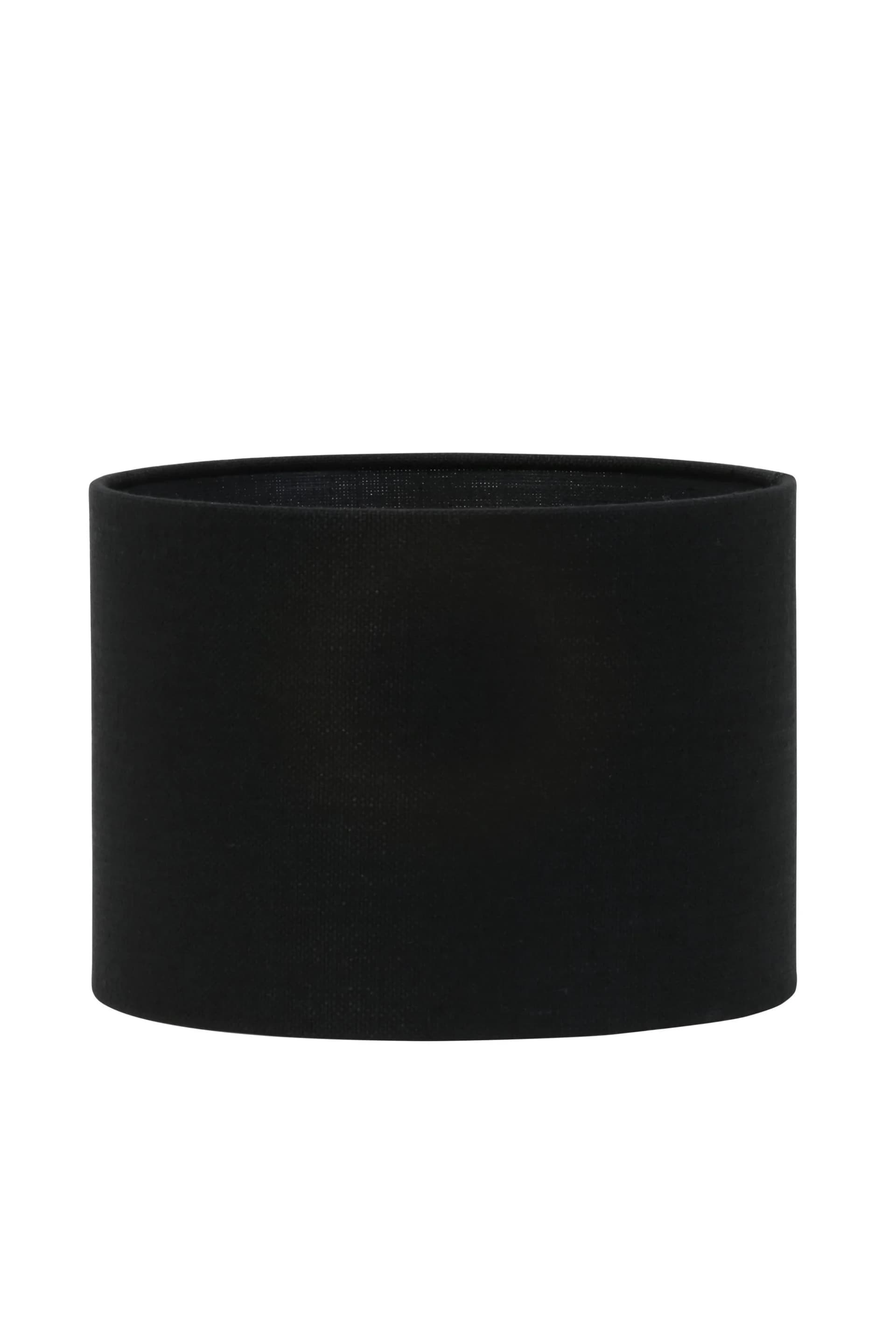Lampenschirm LIVIGNO Schwarz Textil E27