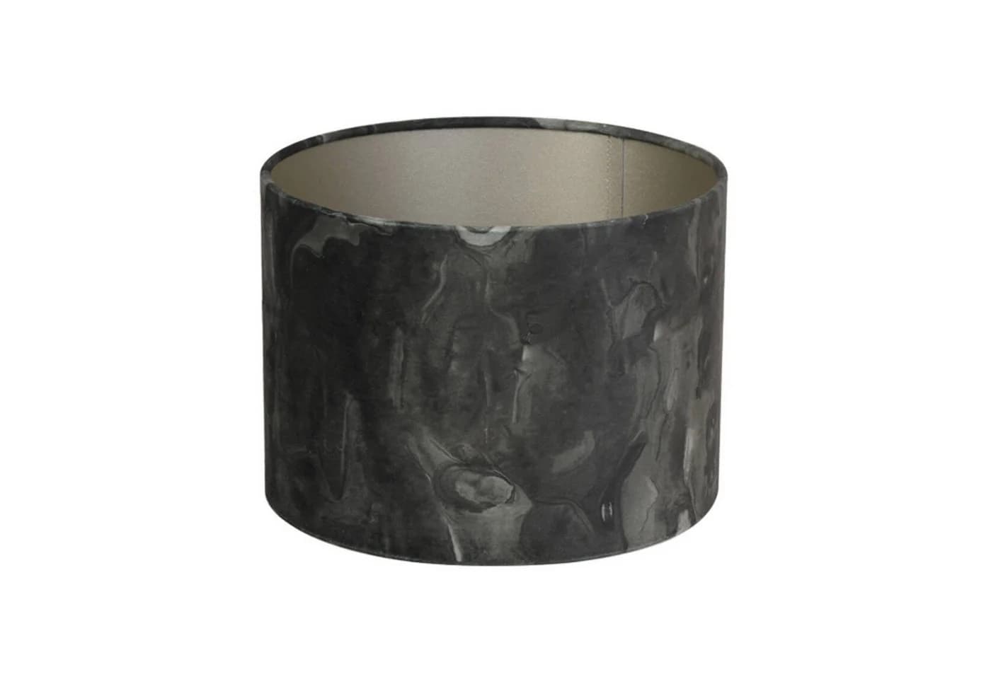 Light & Living Lampenschirm Zylinder MARBLE Grün Samt E27