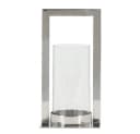 Light & Living Kerzenhalter Laterne JELCO Silber Metall Glas Bild 1