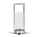 Light & Living Kerzenhalter Laterne JELCO Silber Metall Glas Bild 2