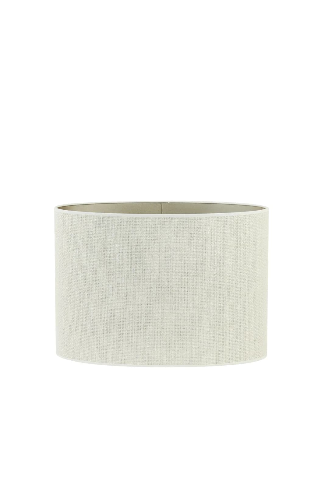 Lampenschirm SAVERNA Weiß Light & Living