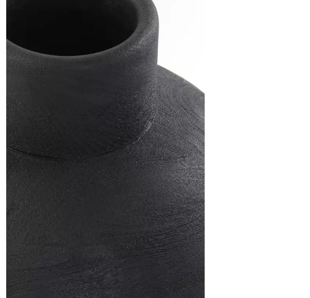 Light & Living Bodenvase BARUMI Schwarz Holz - Bild 4