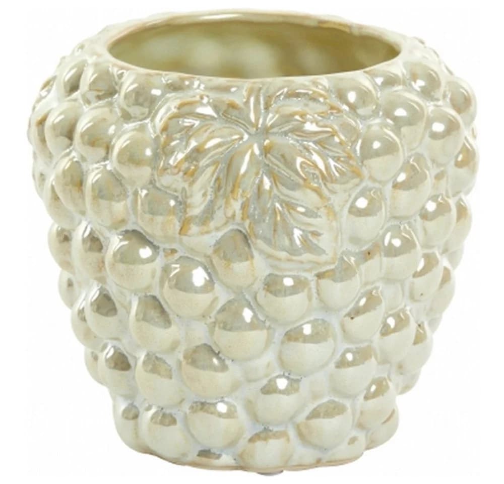Light & Living Dekovase GRAPE Keramik Creme