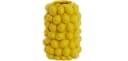 Light & Living Dekovase LEMON Knallgelb mit Polyresin-Zitronen Bild 2