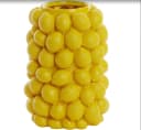 Light & Living Dekovase LEMON Knallgelb mit Polyresin-Zitronen Bild 5