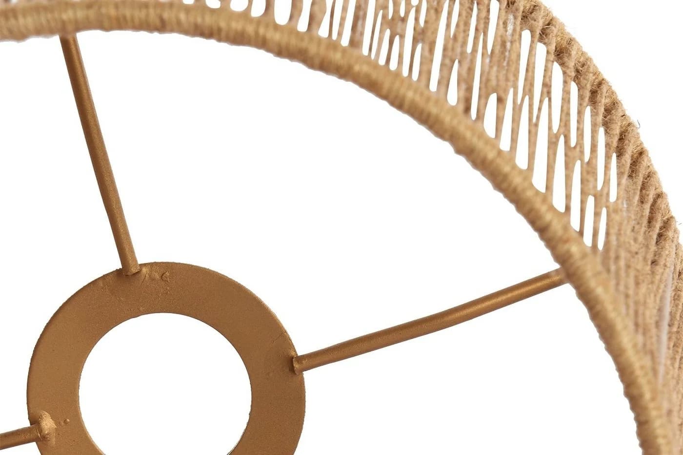 Light & Living Lampenschirm TOSSA Braun Jute Naturfaser Ø 35 cm - Bild 3