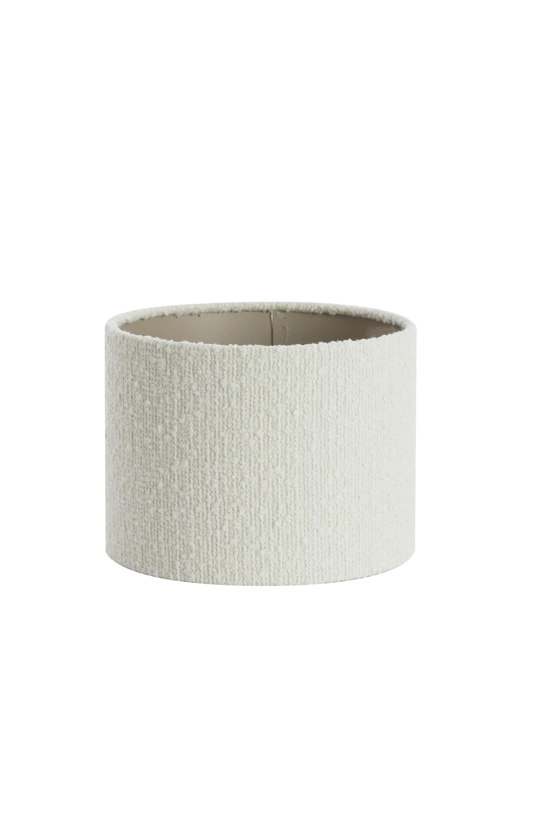 Lampenschirm BOLERO Weiß Textil E27