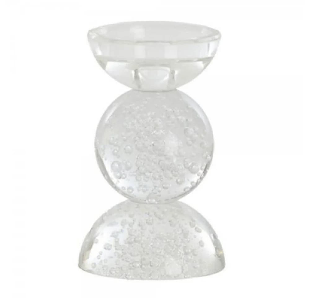 Light & Living Kerzenhalter Itinga Glas Klar 15,5cm - Bild 2