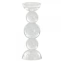 Light & Living Kerzenhalter Itinga Glas Klar 26,5cm Bild 2