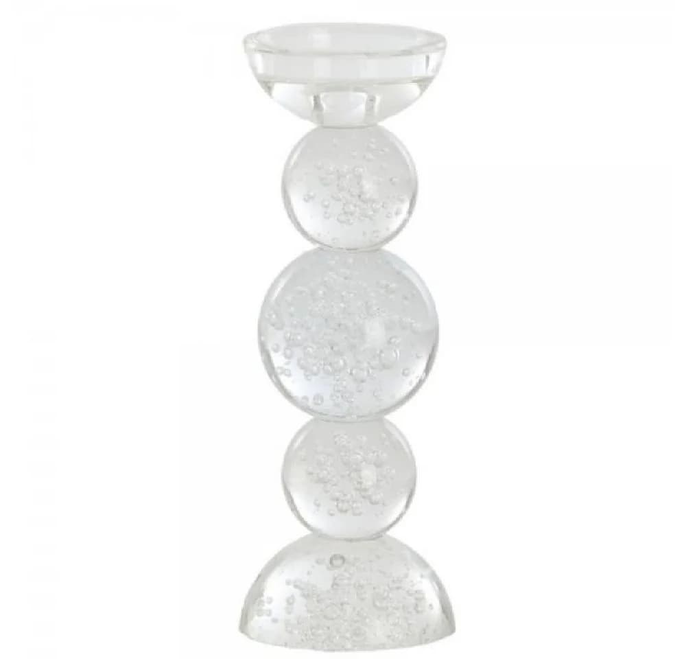 Light & Living Kerzenhalter Itinga Glas Klar 26,5cm - Bild 2