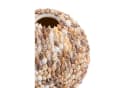 Light & Living Dekovase Shell Cream Grey Sand 11cm Bild 1