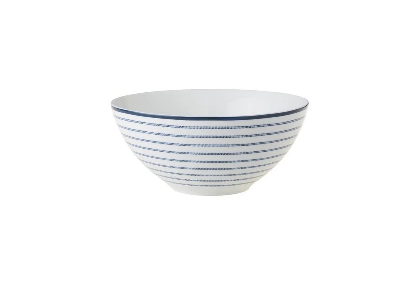 Laura Ashley Schüssel Candy Stripe Blau/Weiß 16cm