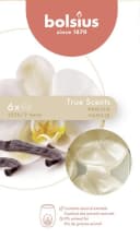 Bolsius Aromatic Wax Melts Vanille 6er Pack beige Duftschmelzblüten Bild 1