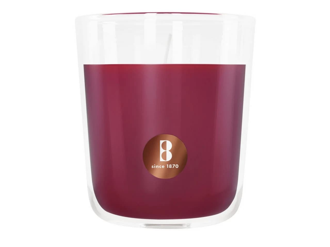 Bolsius Duftkerze True Scents Granatapfel 8 cm im Glas