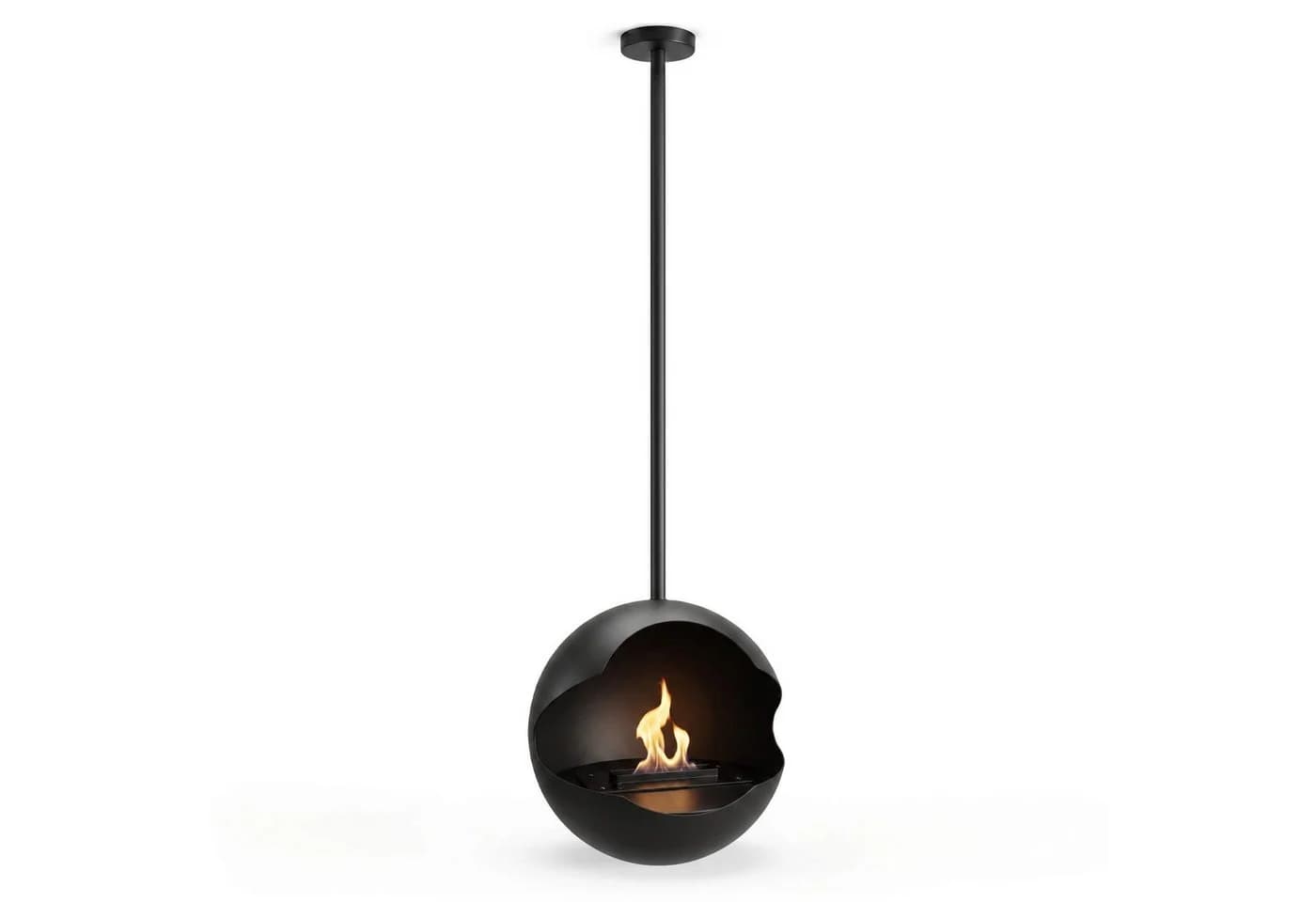 XARALYN Bioethanol-Deckenkamin Halo Base Schwarz - Bild 2