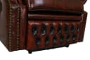 Salottini Chesterfield-Sessel Stunning Motor Recliner Vollleder Rot Bild 5