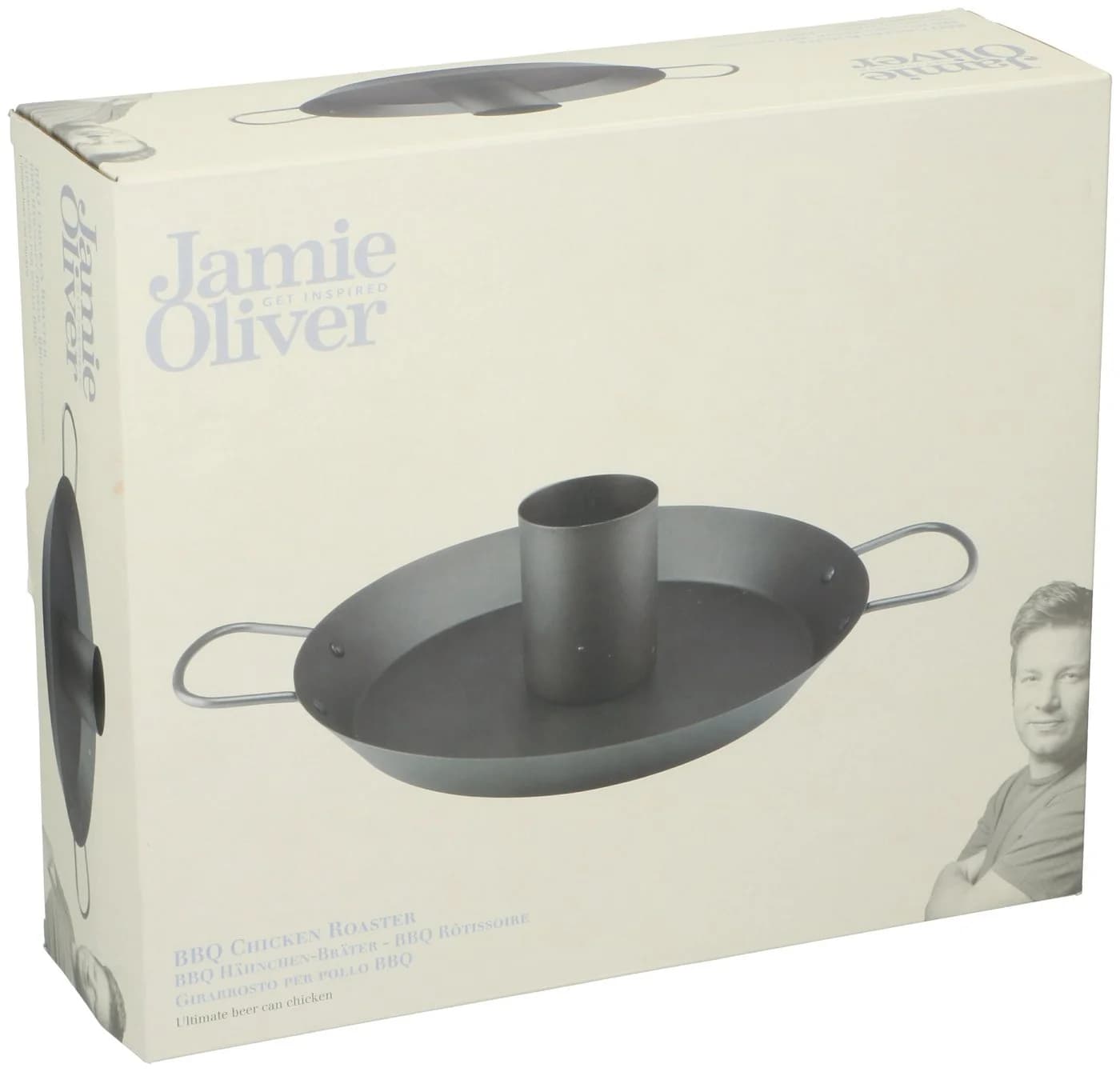 Jamie Oliver Hähnchenbräter Grillpfanne Stahl Schwarz - Bild 2