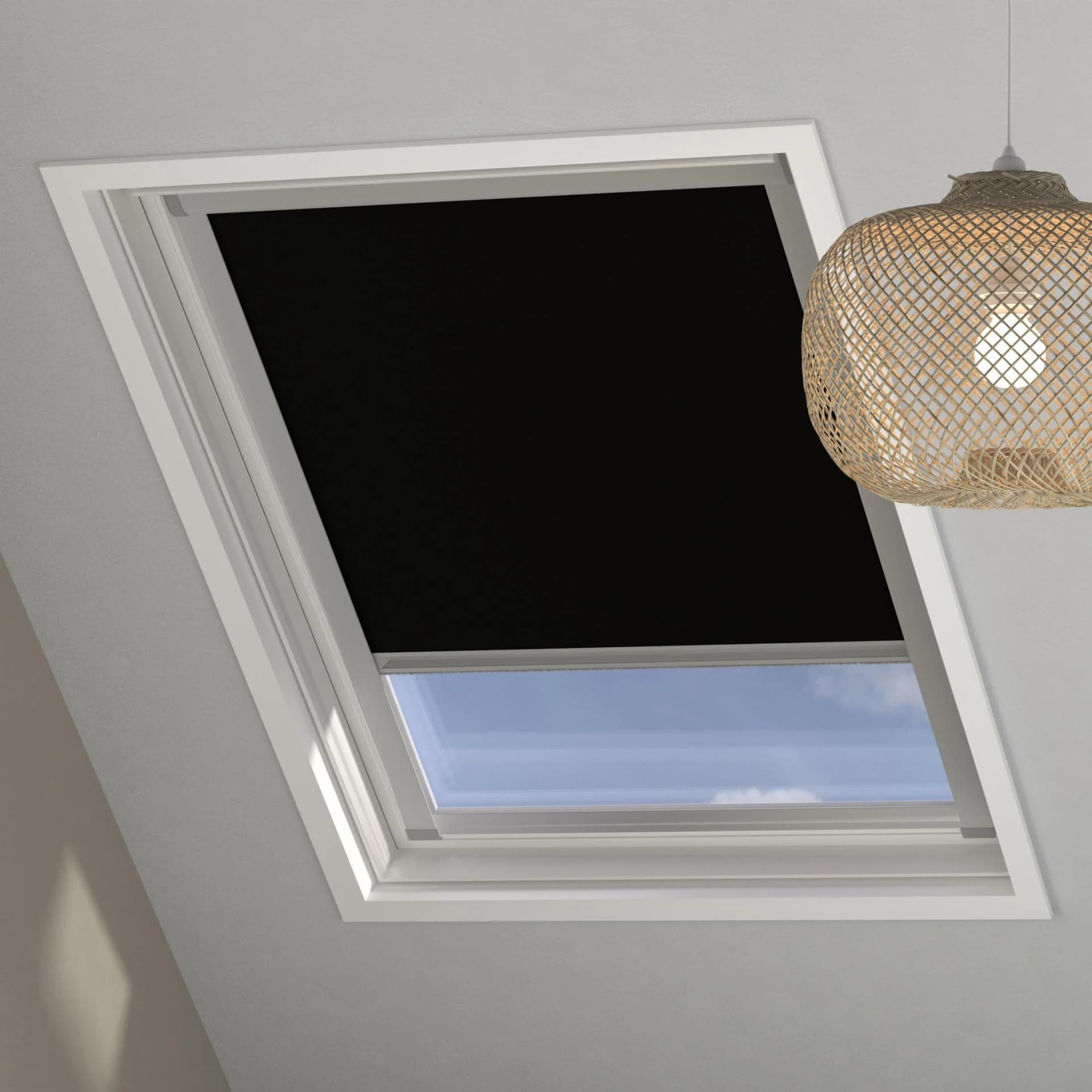Dachfensterrollo MY HOME Sky-Rollo Gr. 2 Schwarz Aluminium - Bild 2
