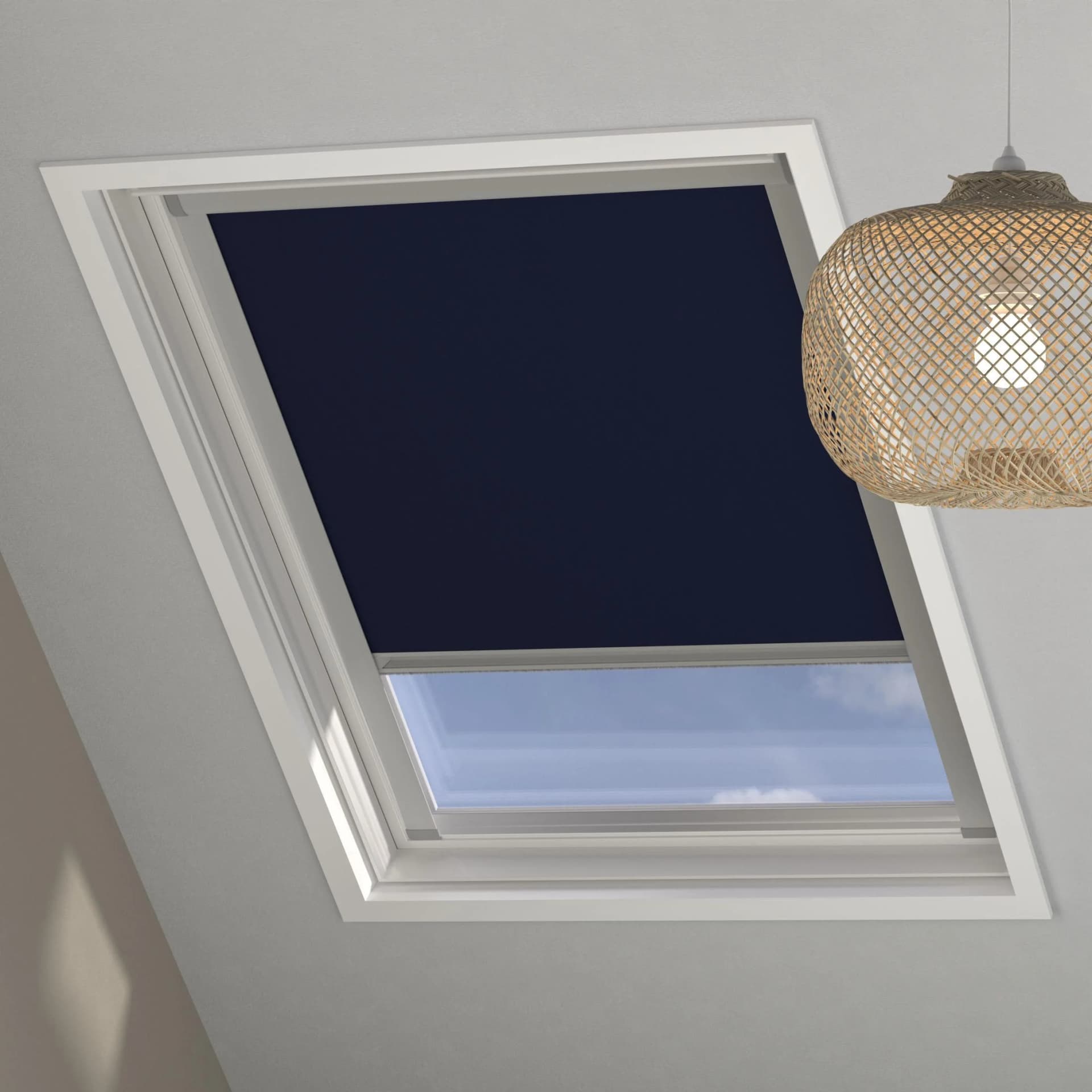 Dachfensterrollo MY HOME Sky-Rollo Gr. 15, blau Aluminium