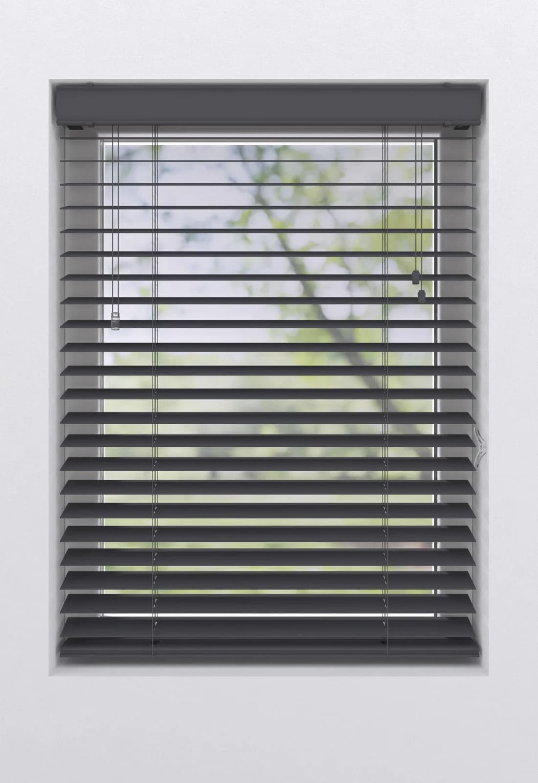 MY HOME Jalousie Ariane Anthrazit PVC 50mm Lamellen