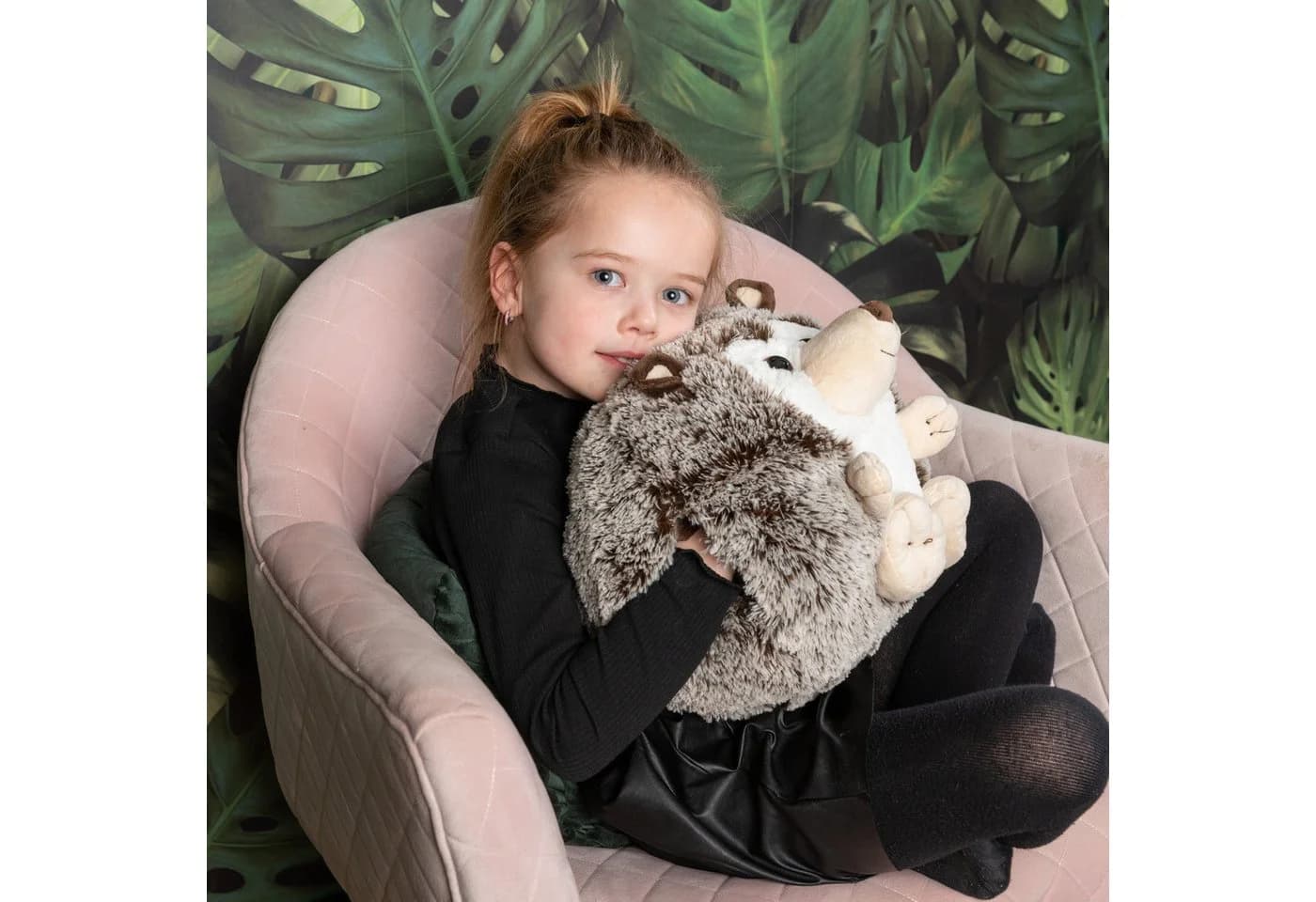 NOXXIEZ Kuscheltier Igel Handwärmer 3in1 Braun