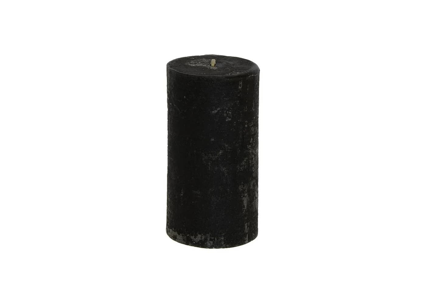 B&S Stumpenkerze Schwarz Antik Design 10er Pack
