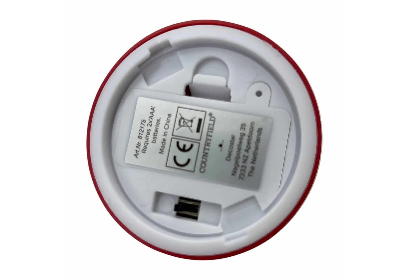 Countryfield LED-Kerze Set 2-tlg. Teelicht XL rot mit Timer - Bild 3