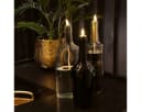 Countryfield LED-Flaschenkorken Schwarz mit Docht & Timer Bild 1