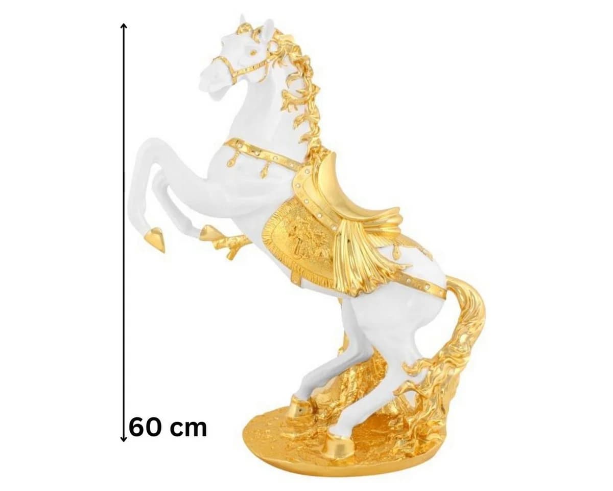 alesvelt Dekofigur Pferd 60 cm Resin Modern
