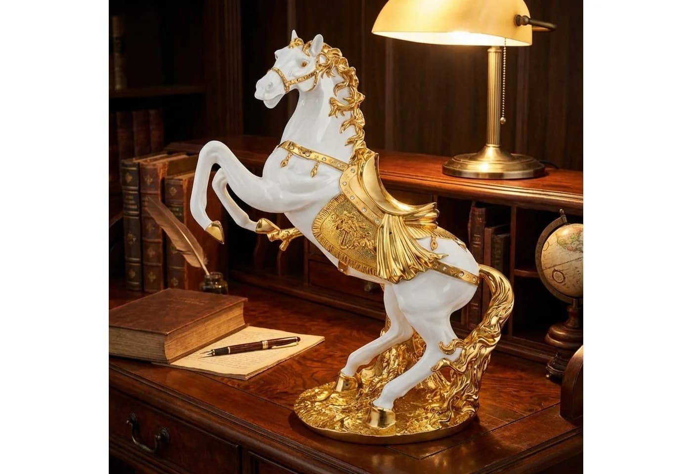 alesvelt Dekofigur Pferd 60 cm Resin Modern - Bild 2