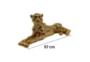 alesvelt Leopard Skulptur Gold/Silber 57 cm Bild 3