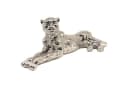 alesvelt Leoparden Skulptur Gold/Silber Bild 1