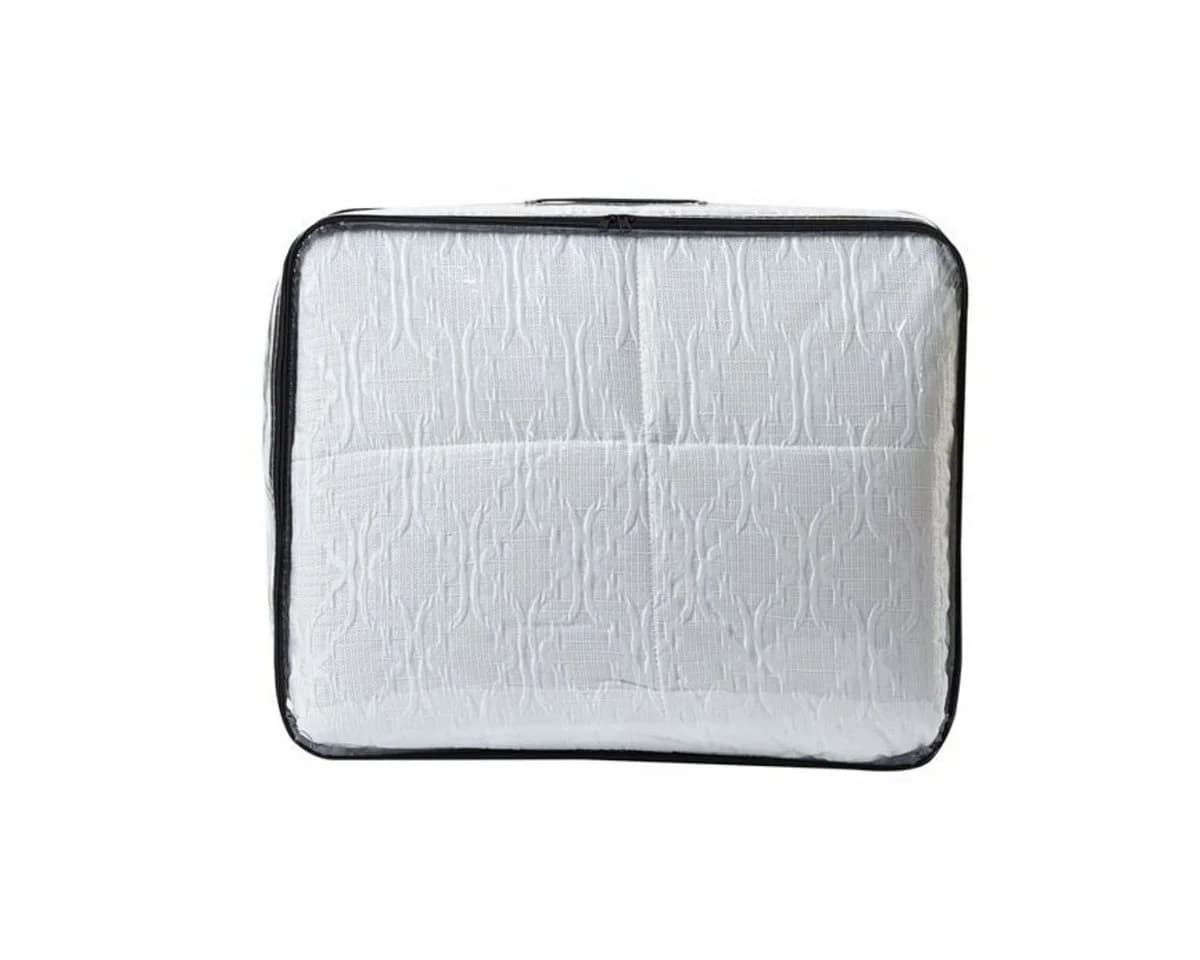 alesvelt Tagesdecke Set Erva Weiß Jacquard 3-Teilig