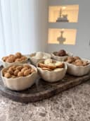 EmirtexHome Dipschale Angles 6er Dip-Schälchen Set Beige Porzellan Bild 3