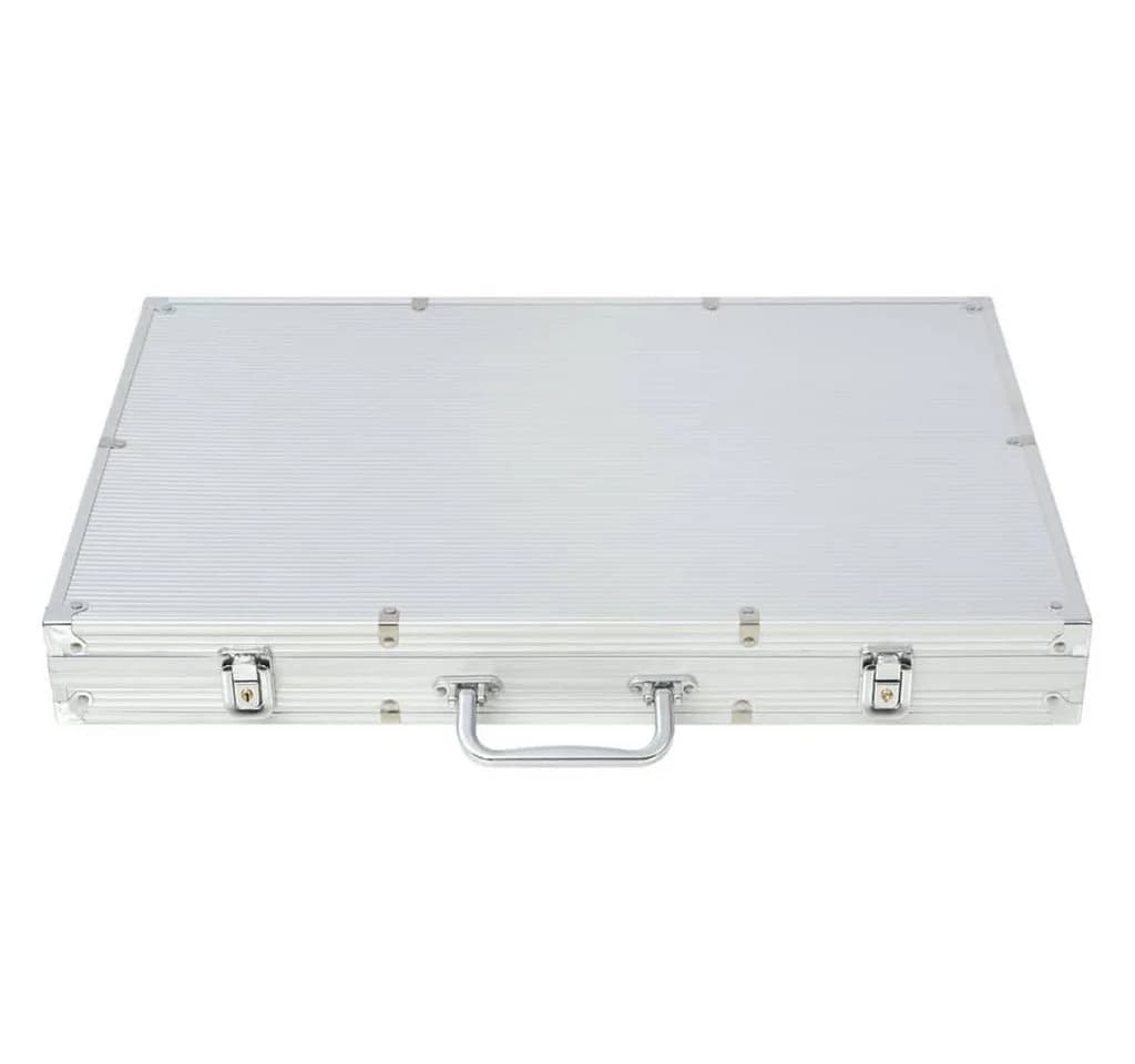 vidaXL Poker Set 1.000 Laserchips Aluminiumkoffer Bunt - Bild 5