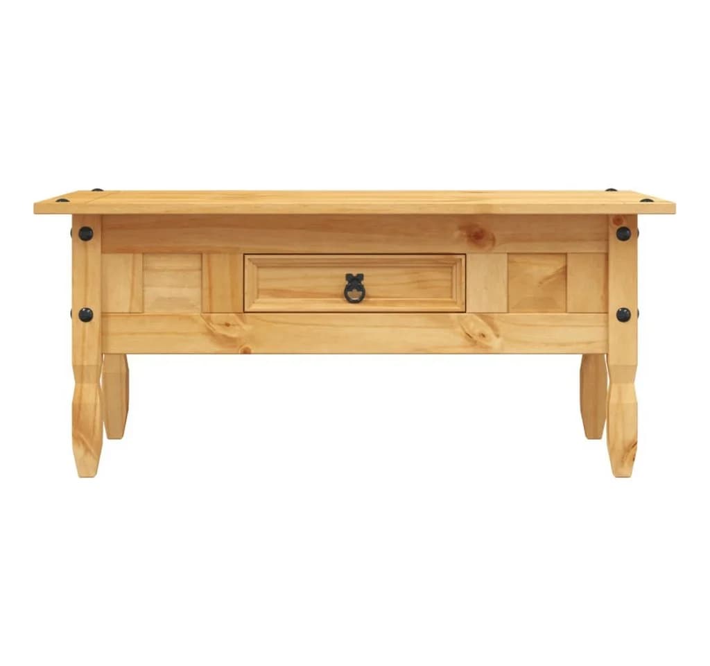 vidaXL Couchtisch Mexiko-Stil Kiefernholz Braun - Bild 3