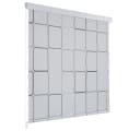 vidaXL Duschrollo Quadratmuster Modern Bild 2