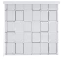 vidaXL Duschrollo Quadratmuster Modern PVC Bild 3
