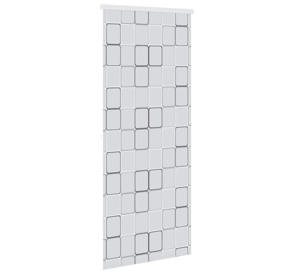 vidaXL Duschrollo Quadratmuster Modern PVC - Bild 4