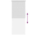 vidaXL Duschrollo Seesternmuster 80x240 cm EVA Bild 5
