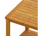vidaXL Beistelltisch Massivholz Akazie Braun Bild 5