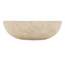 vidaXL Aufsatzwaschbecken Marmor Creme Modern Bild 5