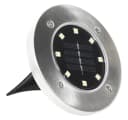 vidaXL 8er Set Solar-Bodenleuchten Warmweiß LED Außenbereich Bild 4