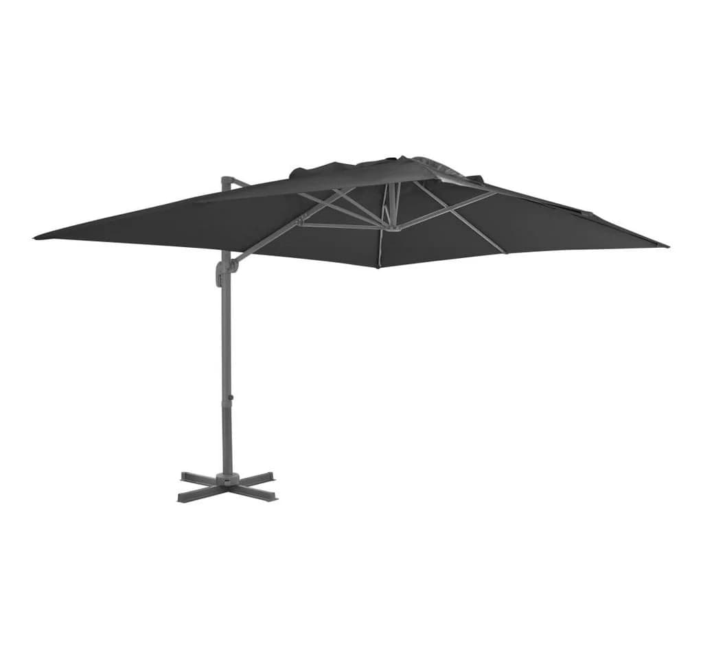 vidaXL Sonnenschirm Ampelschirm Anthrazit Aluminium - Bild 2