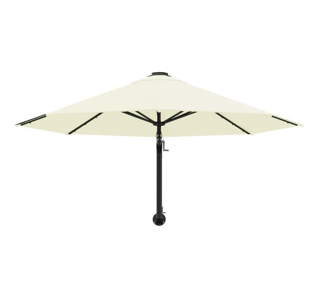 vidaXL Wandschirm mit Metallmast 300 cm Beige - Bild 4